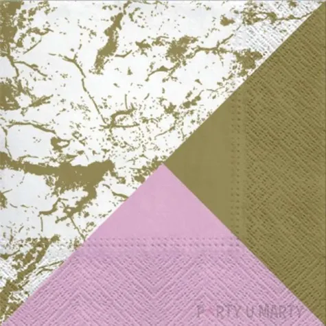 serwetki marble style paw 33 cm 20 szt