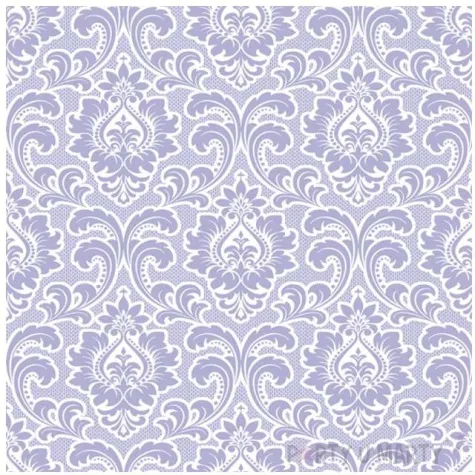 serwetki meandryczny wzor lawendowe maki 33 cm 20 szt