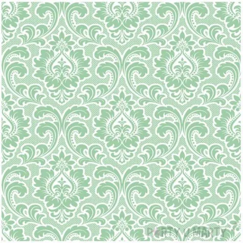 serwetki meandryczny wzor zielone maki 33 cm 20 szt