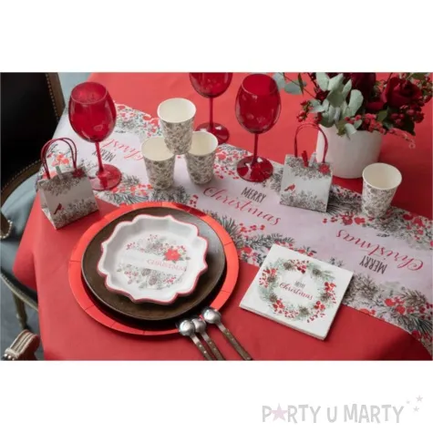 serwetki merry christmas stroik santex 33 cm 20 szt