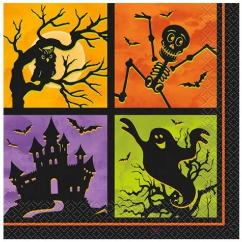 serwetki nawiedzony dom unique 33 cm 16 szt