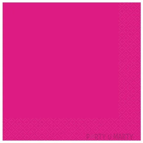 serwetki neonowe rozowe godan 33 cm 20 szt