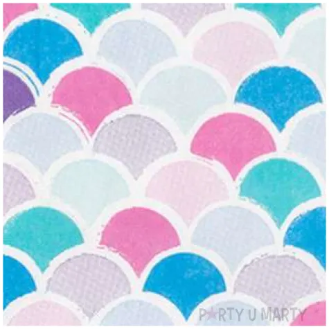 serwetki ogon syreny givi 33 cm 16 szt