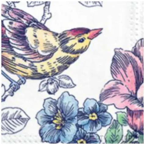 serwetki ogrod marzen paw 33 cm 20 szt