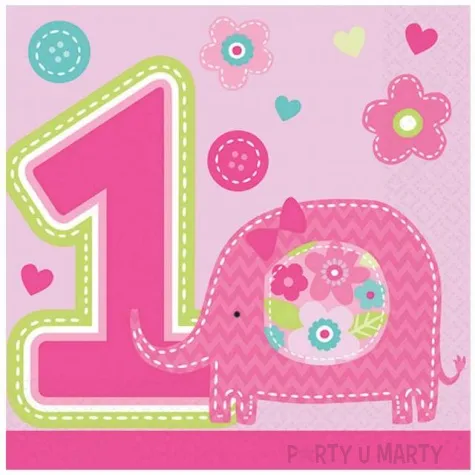 serwetki one wild girl 25 cm 16 szt