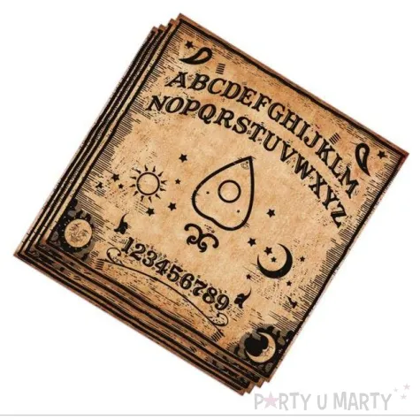 serwetki ouija diabelska plansza guirca 33 cm 20 szt