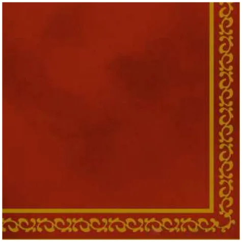 serwetki ozdobna zlota ramka maki 33 cm 20 szt