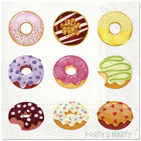 serwetki paczki paw 33 cm 20 szt