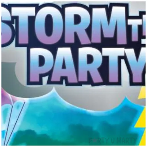 serwetki papierowe battle royale amscan 33 cm 16 szt