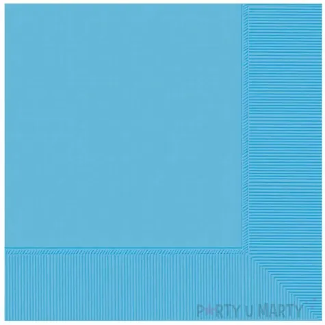 serwetki papierowe caribbean niebieski amscan 33 cm 20 szt