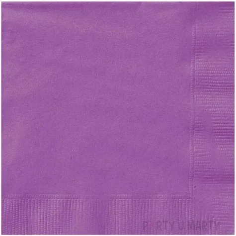 serwetki papierowe classic fioletowe unique 33 cm 20 szt