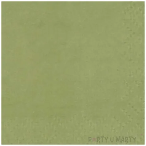 serwetki papierowe classic oliwkowy santex 21 cm 25 szt