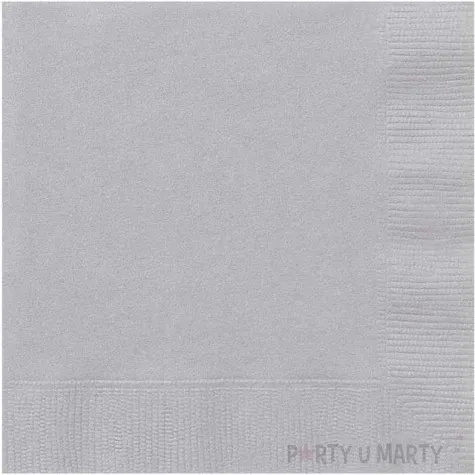 serwetki papierowe classic srebrny unique 33 cm 20 szt