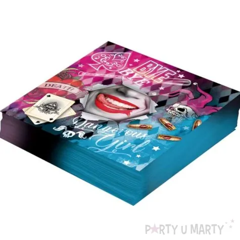 serwetki papierowe dangerous girl guirca 33 cm 20szt