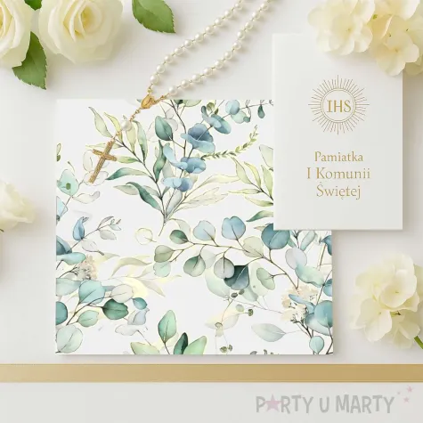 serwetki papierowe eukaliptus bialy maki 33 cm 20 szt