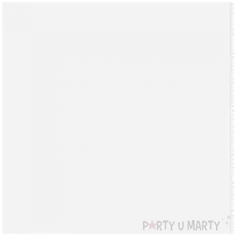 serwetki papierowe frosty white bialy amscan 33 cm 20 szt