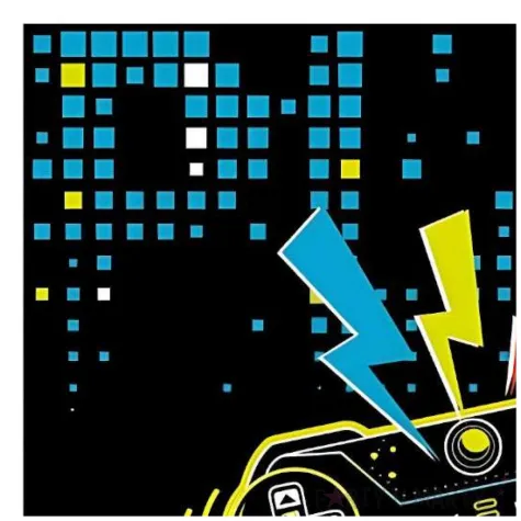 serwetki papierowe gaming pad czarny maki 33 cm 20 szt