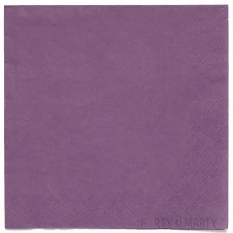 serwetki papierowe grape fioletowy amscan 33 cm 20 szt