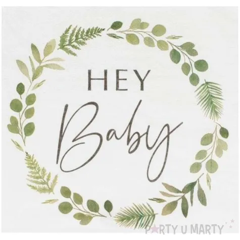 serwetki papierowe hey baby nature godan 18 x 17 cm 16 szt