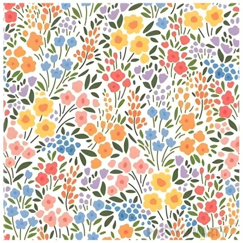 serwetki papierowe jesienne kwiaty maki 33 cm 20 szt