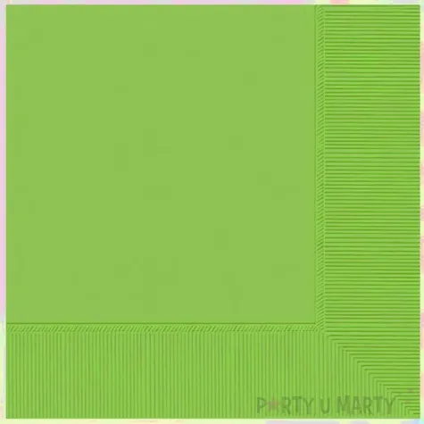 serwetki papierowe kiwi green zielony amscan 33 cm 20 szt