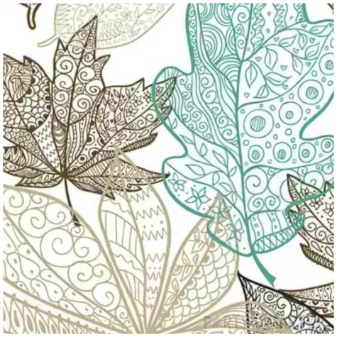 serwetki papierowe kolorowe liscie procos 33 cm 20 szt