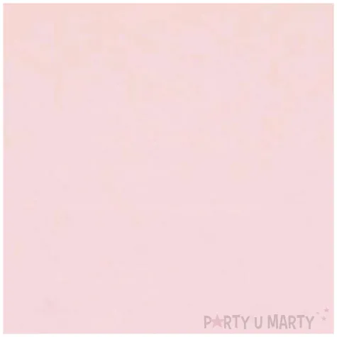 serwetki papierowe marshmallow rozowy amscan 33 cm 20 szt