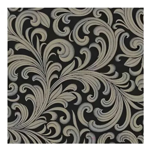 serwetki papierowe ornament czarny zloty maki 33 cm 12 szt