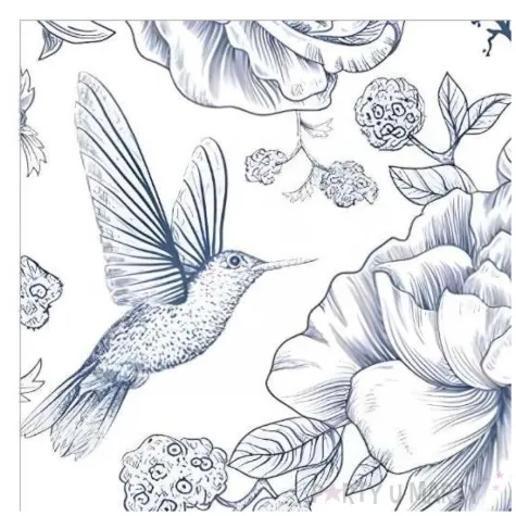 serwetki papierowe ptaki na drzewie maki 33 cm 20 szt