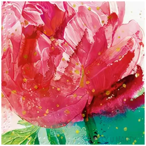 serwetki papierowe roza watercolor paw 33 cm 20 szt