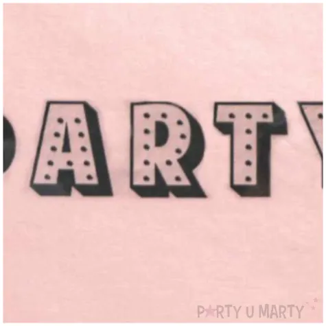 serwetki party rozowe top ten 33 cm 20 szt