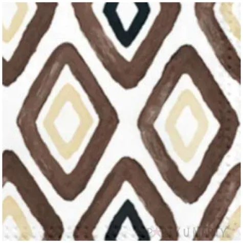 serwetki pastelowe romby paw 33 cm 20 szt