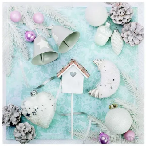 serwetki pastelowe swiateczne dekoracje maki 33 cm 20 szt