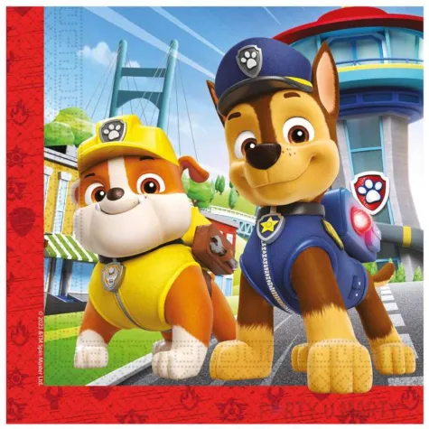 serwetki paw patrol rescue heroes psi patrol procos 33 cm 20 szt