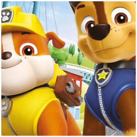 serwetki paw patrol rescue heroes psi patrol procos 33 cm 20 szt