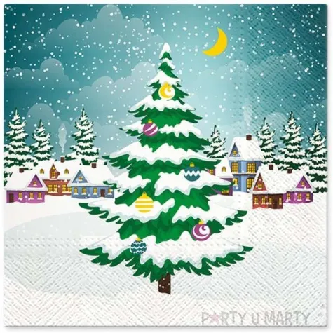 serwetki piekna choinka paw 33 cm 20 szt