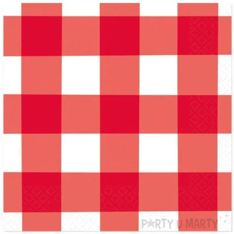 serwetki piknikowy obrus amscan 25 cm 16 szt