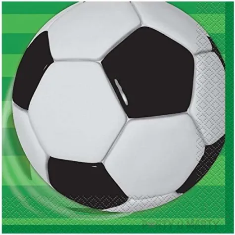 serwetki pilka football party unique 33 cm 16 szt