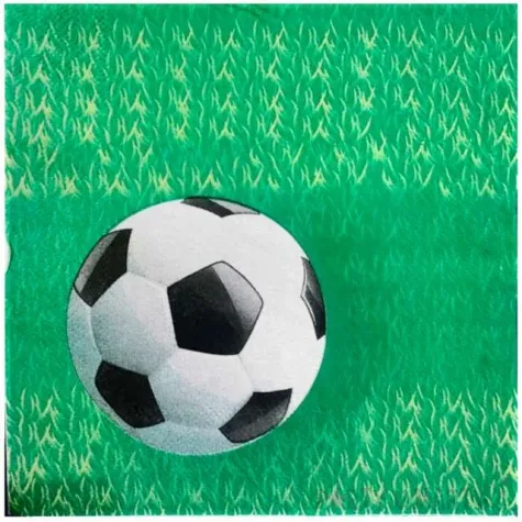 serwetki pilka nozna jix 33 cm 12 szt