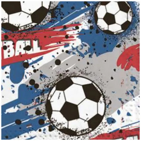 serwetki pilka nozna maki 33 cm 20 szt