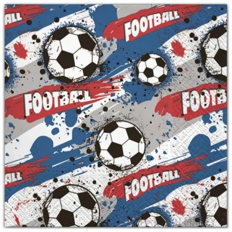 serwetki pilka nozna maki 33 cm 20 szt