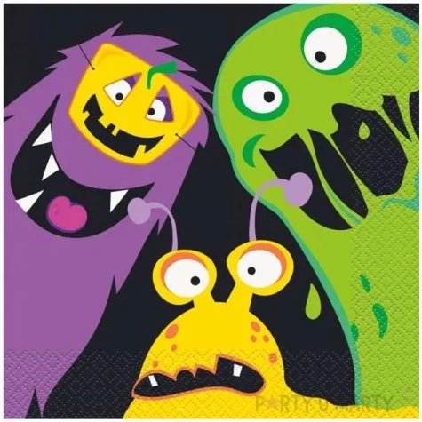 serwetki potworki unique 33 cm 20 szt