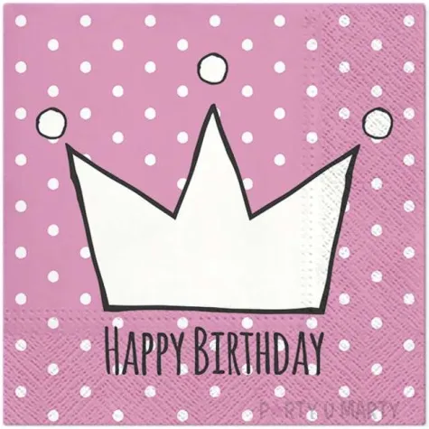 serwetki princess party paw 33 cm 20 szt