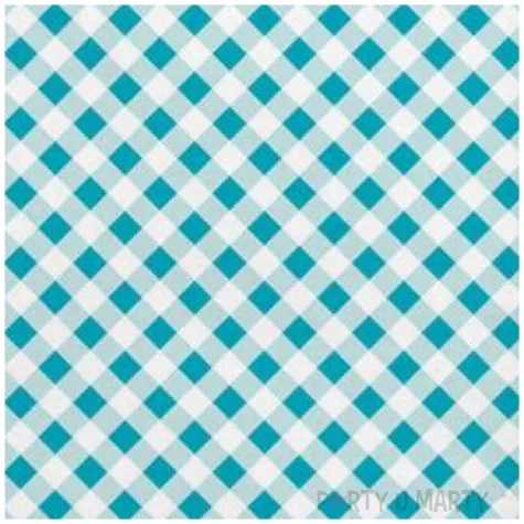 serwetki przekatne blekitne maki 33 cm 20 szt