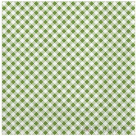 serwetki przekatne zielone maki 33 cm 20 szt