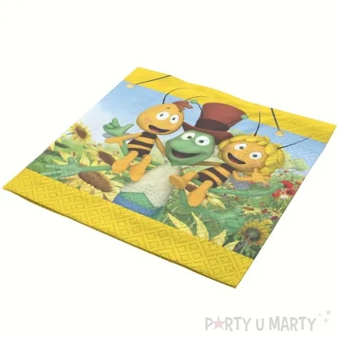 serwetki pszczolka maja i przyjaciele party factory 33x33 cm 20 szt