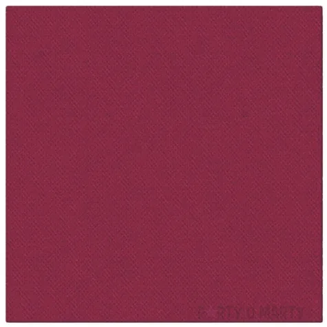 serwetki punta punta bordowe paw 38 cm 50 szt