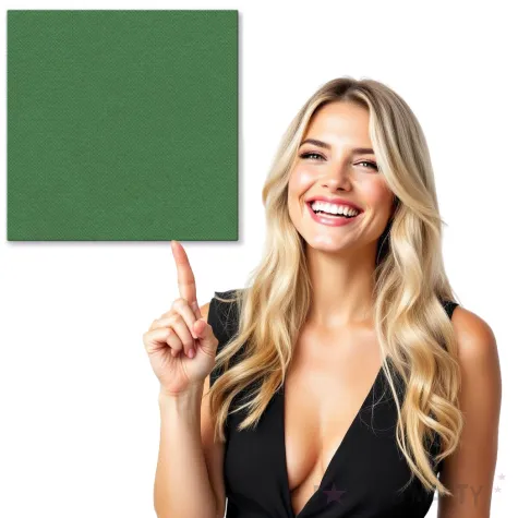 serwetki punta punta zielone paw 38 cm 50 szt