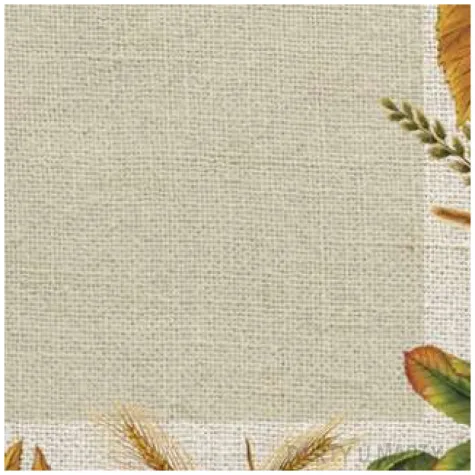 serwetki ramka z jesiennych lisci maki 33 cm 20 szt