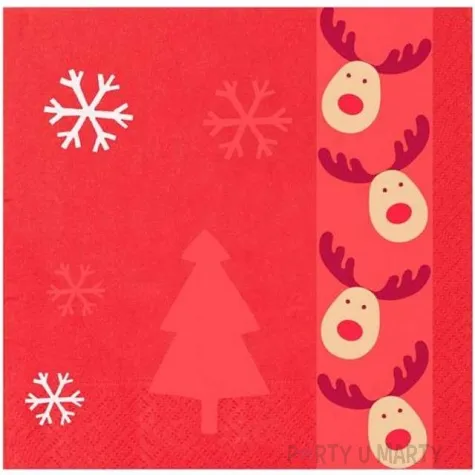 serwetki rocking rudolf neviti 33 cm 16 szt